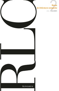 Revue de littérature comparée - N°2-2025