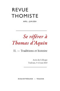 Revue thomiste - N°2/2024