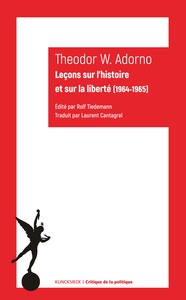 LECONS SUR L'HISTOIRE ET SUR LA LIBERTE - (1964-1965)