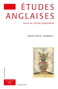 Etudes anglaises - N°3/2024