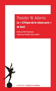 LA  CRITIQUE DE LA RAISON PURE  DE KANT