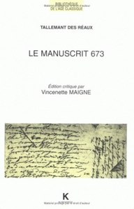 LE MANUSCRIT 673