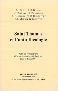 Revue thomiste - N°1/1995