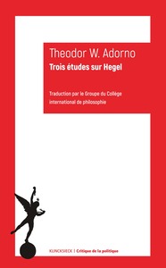 Trois études sur Hegel