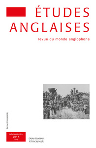 ETUDES ANGLAISES - N 3/2017