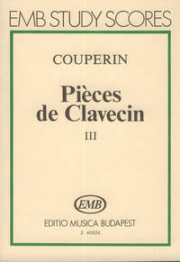 PIECES DE CLAVECIN III PIANO