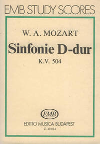 SINFONIE D-DUR, KV 504 PRAGER SINFONIE ORCHESTRE