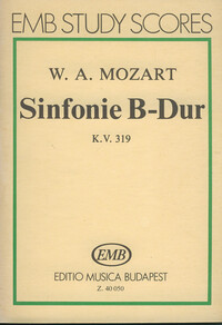 SINFONIE B-DUR, KV 319 ORCHESTRE