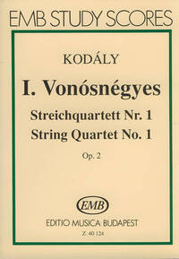 STREICHQUARTETT NR. 1 OP. 2 MUSIQUE D'ENSEMBLE