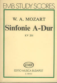 SINFONIE A-DUR, KV 201 ORCHESTRE