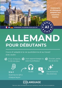 Apprendre l'allemand pour débutants : Cours A1 adapté à la vie quotidienne et au travail avec
