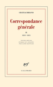 Correspondance générale