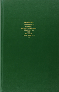 Humain, trop humain / Fragments posthumes (1878-1879)