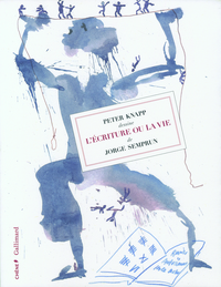 Peter Knapp dessine "L'Écriture ou la vie" de Jorge Semprun