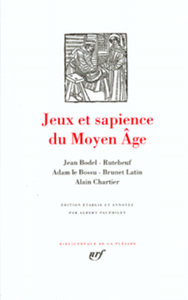 Jeux et sapience du Moyen Âge