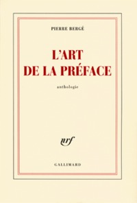 L'art de la préface