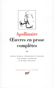 OEUVRES EN PROSE COMPLETES - VOL03