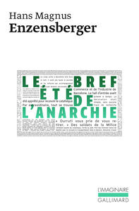 LE BREF ETE DE L'ANARCHIE - LA VIE ET LA MORT DE BUENAVENTURA DURRUTI