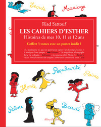 COFFRET LES CAHIERS D'ESTHER - 3 TOMES - HISTOIRES DE MES 10, 11, ET 12 ANS