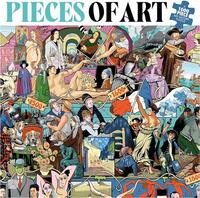 PIECES OF ART A 1000 PIECE JIGSAW PUZZLE /ANGLAIS