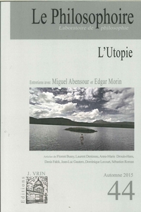 Le Philosophoire N°44 L'Utopie Automne 2015