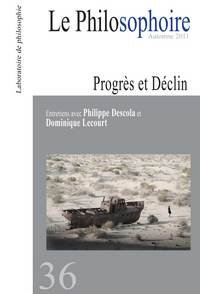 Le Philosophoire N°36 - Progres Et Declin
