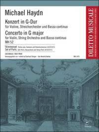 CONCERTO FOR VIOLIN AND STRING ORCHESTRA -ENSEMBLE DE PARTITIONS