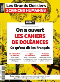 SCIENCES HUMAINES GD N 78 : ON A OUVERT LES CAHIERS DE DOLEANCES - MARS-AVRIL-MAI 2025