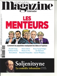 LE NOUVEAU MAGAZINE LITTERAIRE N 11 LES MENTEURS - NOVEMBRE 2018