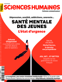 Sciences Humaines N°379 : Santé mentale des jeunes - Juin 2025