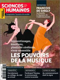 Sciences Humaines N°360 : Les pouvoirs de la musique - Juillet 2023