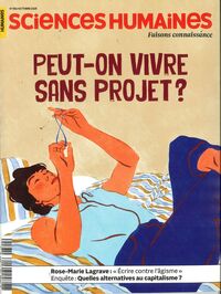 Sciences Humaines n°392 : Peut-on vivre sans projet ? - Octobre 2026