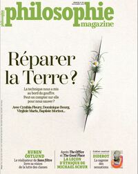 Philosophie Magazine N°164 : Réparer la Terre ? - nov 2022