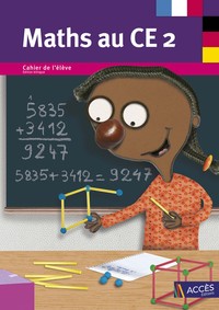 BILINGUE MATHS AU CE2 CAHIER DE L'ELEVE (LOT DE 5 EX.)