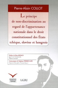 LE PRINCIPE DE NON-DISCRIMINATION AU REGARD DE L'APPARTENANCE NATIONALE DANS LE