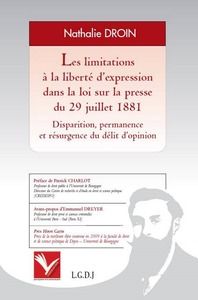 LES LIMITATIONS À LA LIBERTÉ D'EXPRESSION DANS LA LOI SUR LA PRESSE DU 29 JUILLE