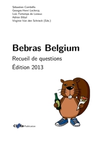 BEBRAS BELGIUM : RECUEIL DE QUESTIONS EDITION 2013