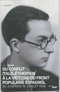 Du conflit italo-ethiopien à la victoire du front populaire espagnol 30 juin 1935-18 juillet 1936