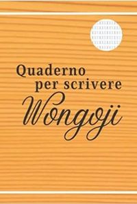 QUADERNO PER SCRIVERE WONGOJI