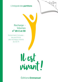 Recharge de partitions N°29C et 30 pour classeur L'Intégrale - 2026