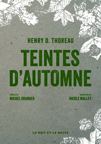 TEINTES D'AUTOMNE