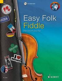 EASY FOLK FIDDLE VIOLON +CD
