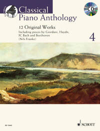 CLASSICAL PIANO ANTHOLOGY VOL. 4 PIANO +CD