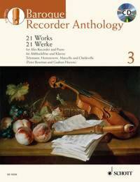 BAROQUE RECORDER ANTHOLOGY VOL. 3  +CD