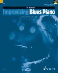 IMPROVISING BLUES PIANO PIANO +CD