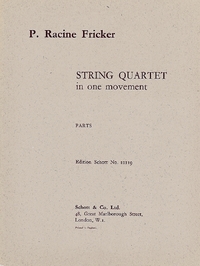 String Quartet in One Movement