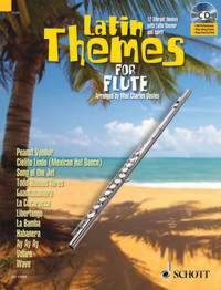 LATIN THEMES FOR FLUTE FLUTE TRAVERSIERE +CD