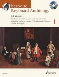 BAROQUE KEYBOARD ANTHOLOGY VOL. 1 PIANO +CD