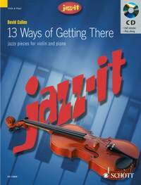 JAZZ IT - 13 WAYS OF GETTING THERE VIOLON +CD