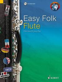 EASY FOLK FLUTE FLUTE TRAVERSIERE +CD